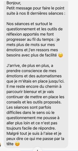 Retour d’expérience sur un accompagnement vers plus de confiance et de sérénité