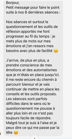 Retour d’expérience sur un accompagnement vers plus de confiance et de sérénité